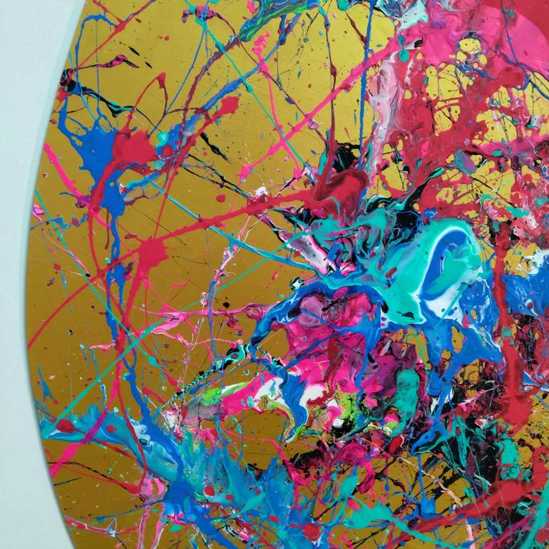 Original Impressionism Floral Painting by Kyrylo Bondarenko