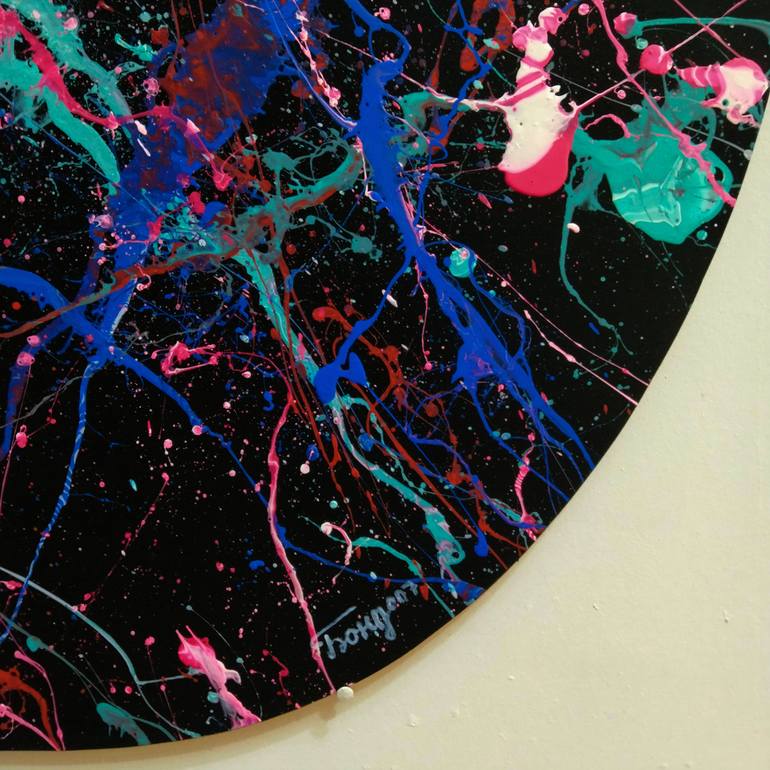 Original Contemporary Outer Space Painting by Kyrylo Bondarenko