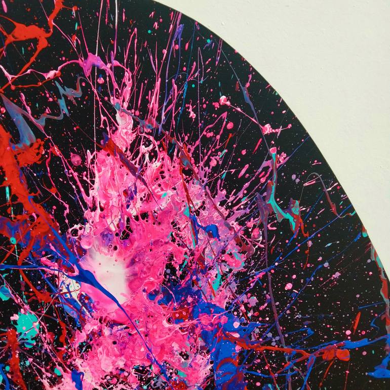 Original Contemporary Outer Space Painting by Kyrylo Bondarenko