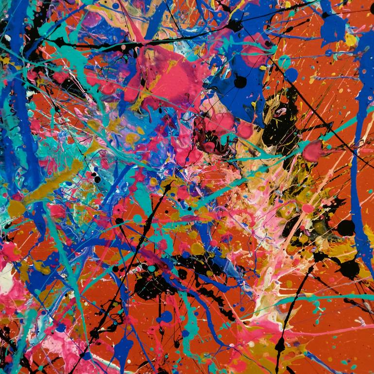 Original Contemporary Floral Painting by Kyrylo Bondarenko