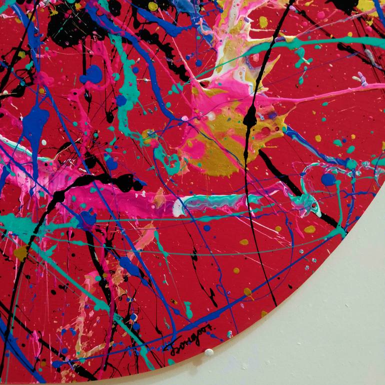 Original Contemporary Floral Painting by Kyrylo Bondarenko