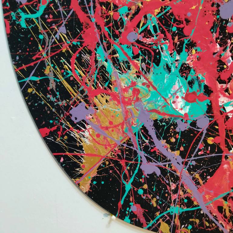 Original Contemporary Outer Space Painting by Kyrylo Bondarenko