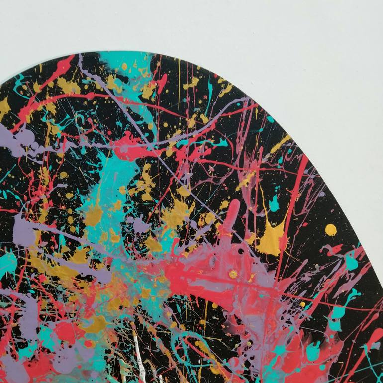 Original Contemporary Outer Space Painting by Kyrylo Bondarenko