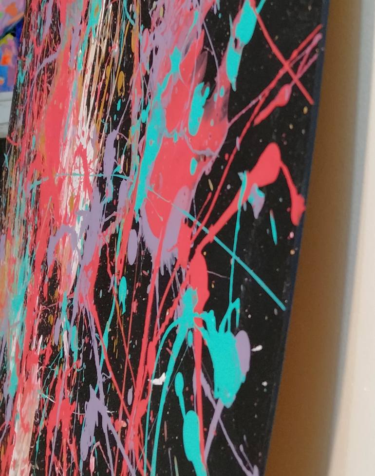 Original Contemporary Outer Space Painting by Kyrylo Bondarenko