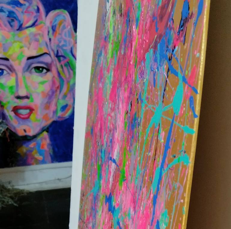 Original Impressionism Floral Painting by Kyrylo Bondarenko