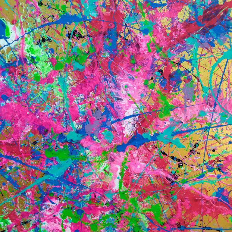 Original Impressionism Floral Painting by Kyrylo Bondarenko