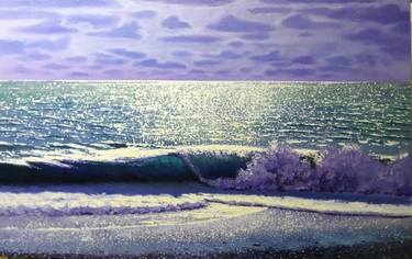 Print of Realism Seascape Paintings by kyrylo bondarenko