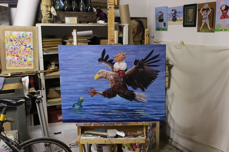 Original Photorealism Other Painting by Kyrylo Bondarenko