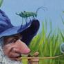 Size in frame 58-48 centimeters. You can send without frame and remove from the subframe, to your wishes. but we must warn in advance. I was inspired by the gnomes of Syria, in a dream I dreamed of dwarves. I took and painted them. gnom Cossack fantasy matches revolutionist pirate leader magician soap bubbles