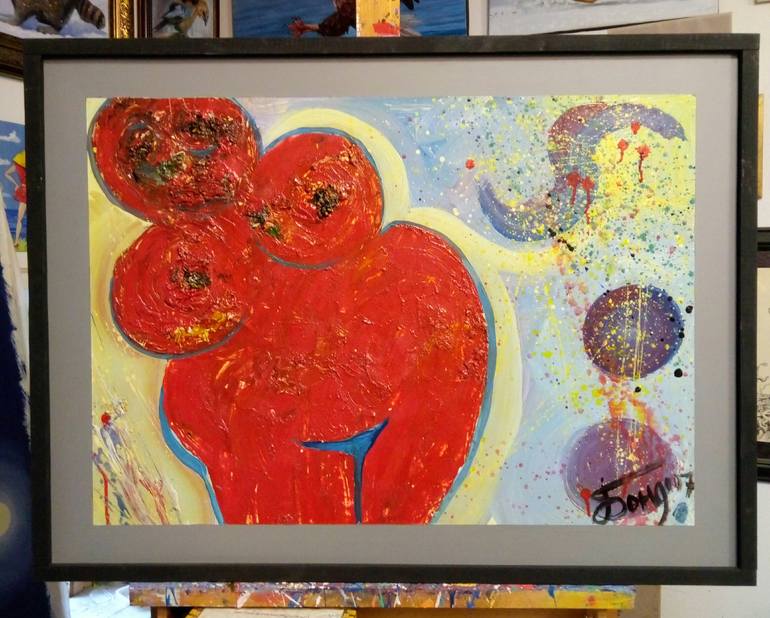 Original Abstract Expressionism Abstract Painting by kyrylo bondarenko