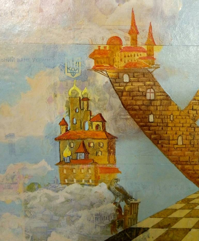 Original Conceptual Architecture Painting by Kyrylo Bondarenko