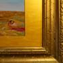 The painting is framed in an antique frame. Size in a frame of 48-63 centimeters. This pyezhazh I saw in a deserted place. It was dusty and strong wind. The wind stopped blowing and I saw this surrealism. desert landscape, eyes, trees, landscape, desert,desert landscape, eyes, trees, landscape, desert,