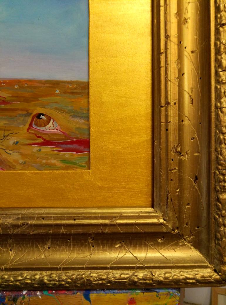 Original Conceptual Landscape Painting by Kyrylo Bondarenko