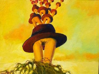 Original Surrealism Women Paintings by kyrylo bondarenko