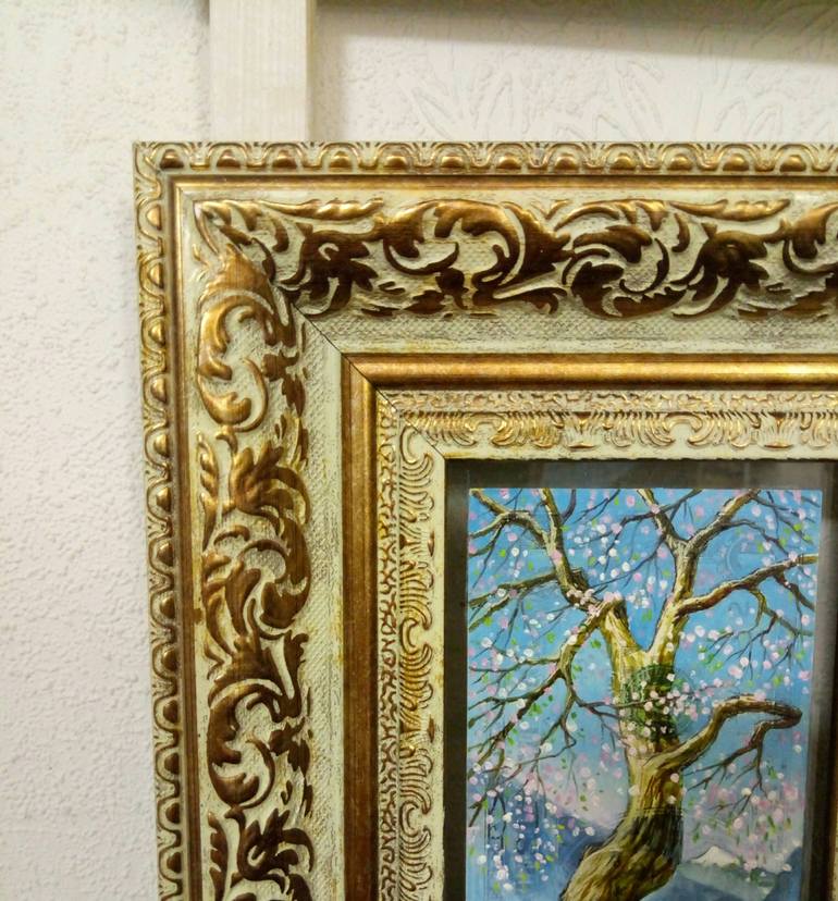 Original Conceptual Botanic Painting by Kyrylo Bondarenko