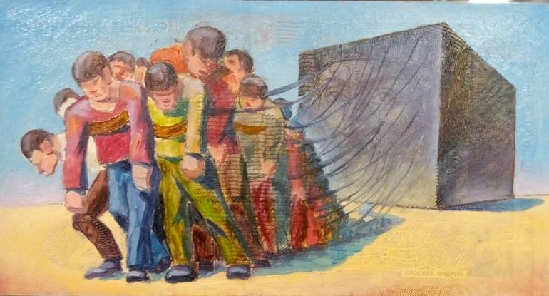 Original Surrealism Other Painting by Kyrylo Bondarenko