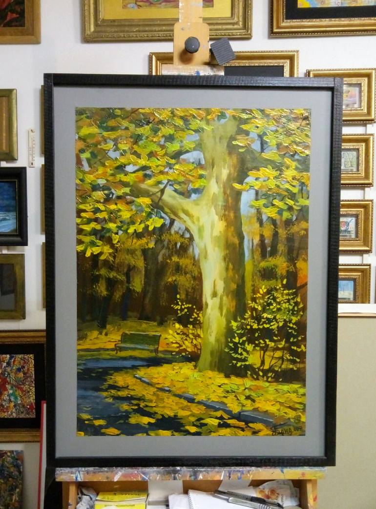 Original Realism Landscape Painting by kyrylo bondarenko