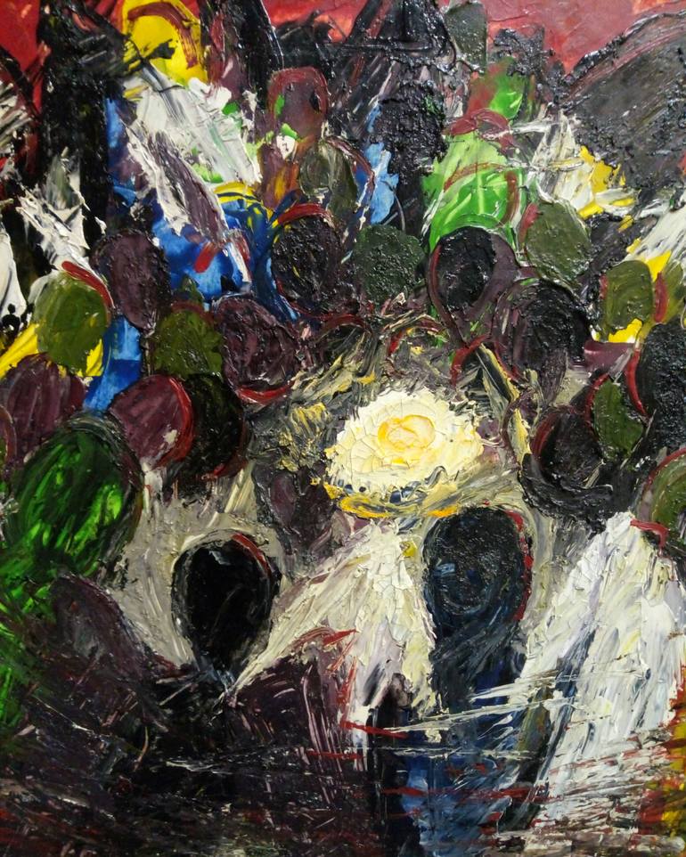 Original Surrealism Classical Mythology Painting by Kyrylo Bondarenko