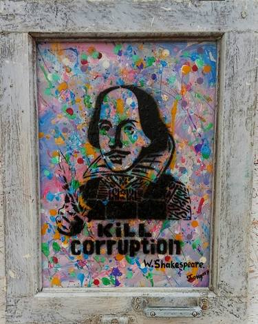 William Shakespeare . kill korruption. thumb