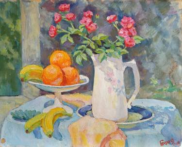 Original Impressionism Still Life Paintings by kyrylo bondarenko