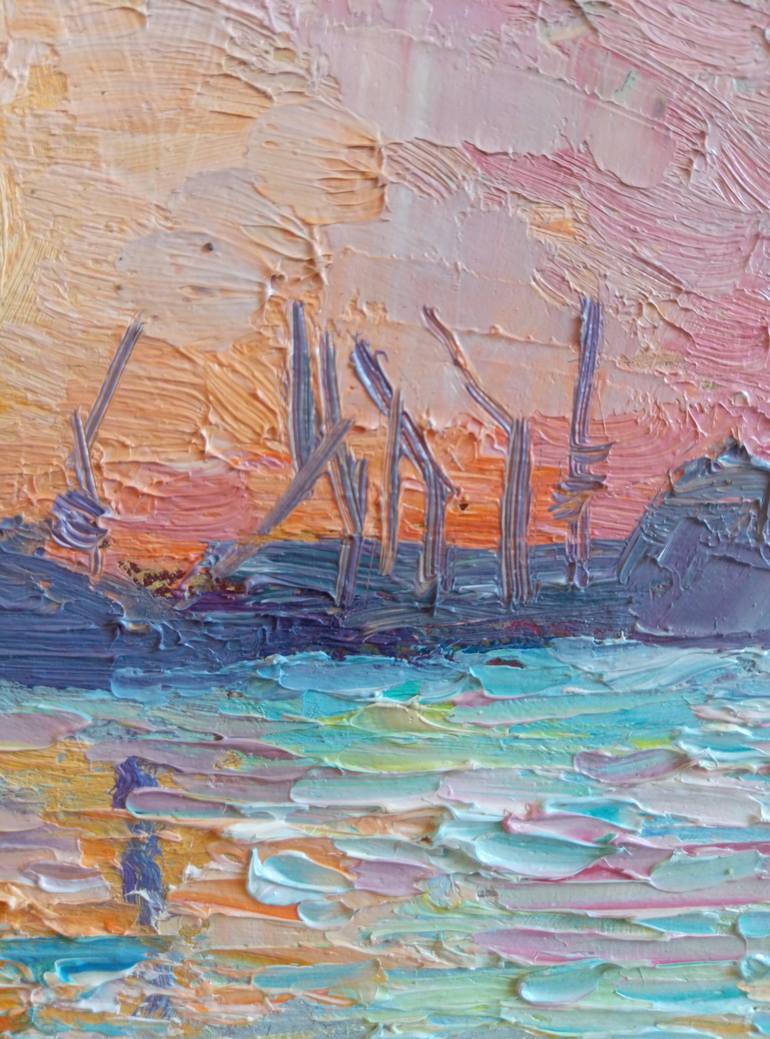 Original Realism Seascape Painting by Kyrylo Bondarenko