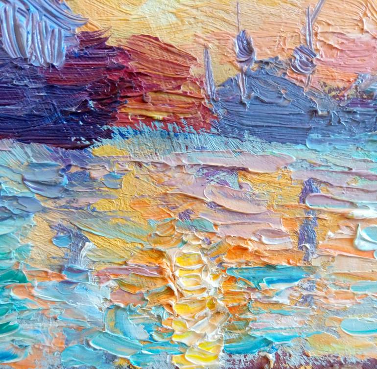Original Realism Seascape Painting by Kyrylo Bondarenko