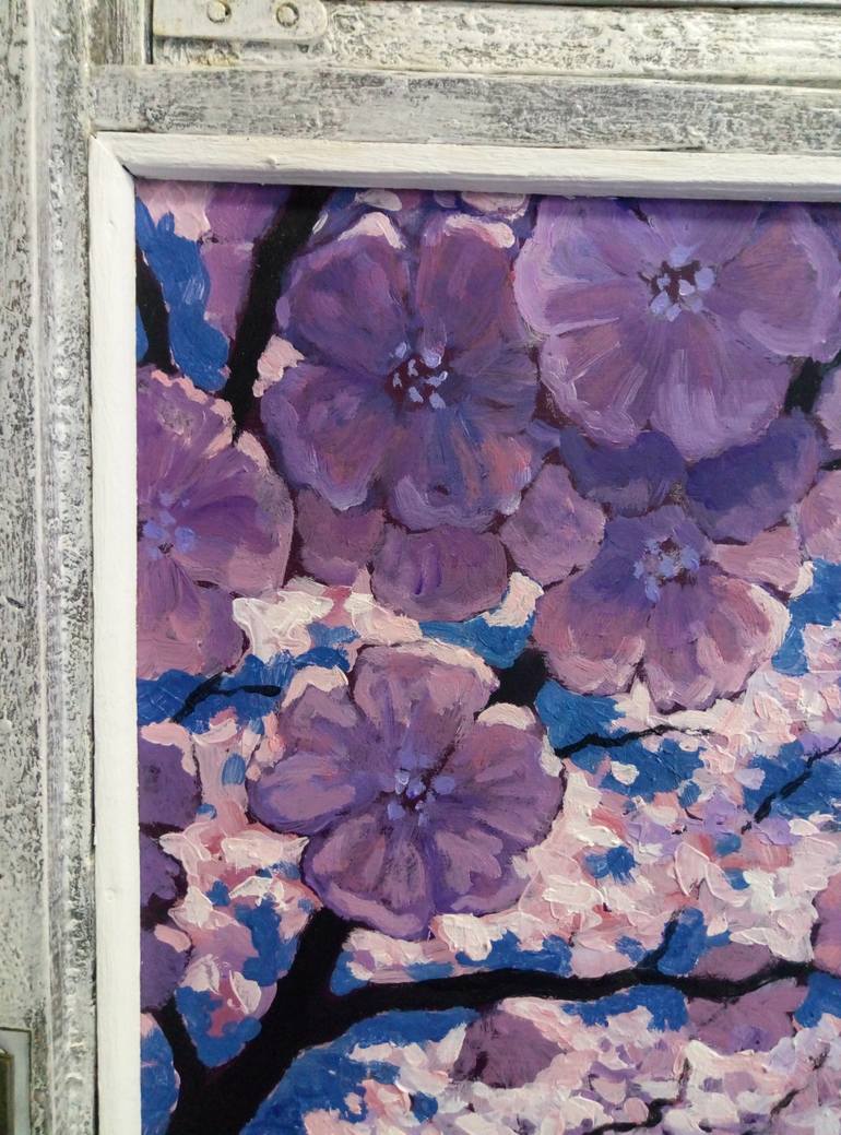 Original Impressionism Botanic Painting by Kyrylo Bondarenko