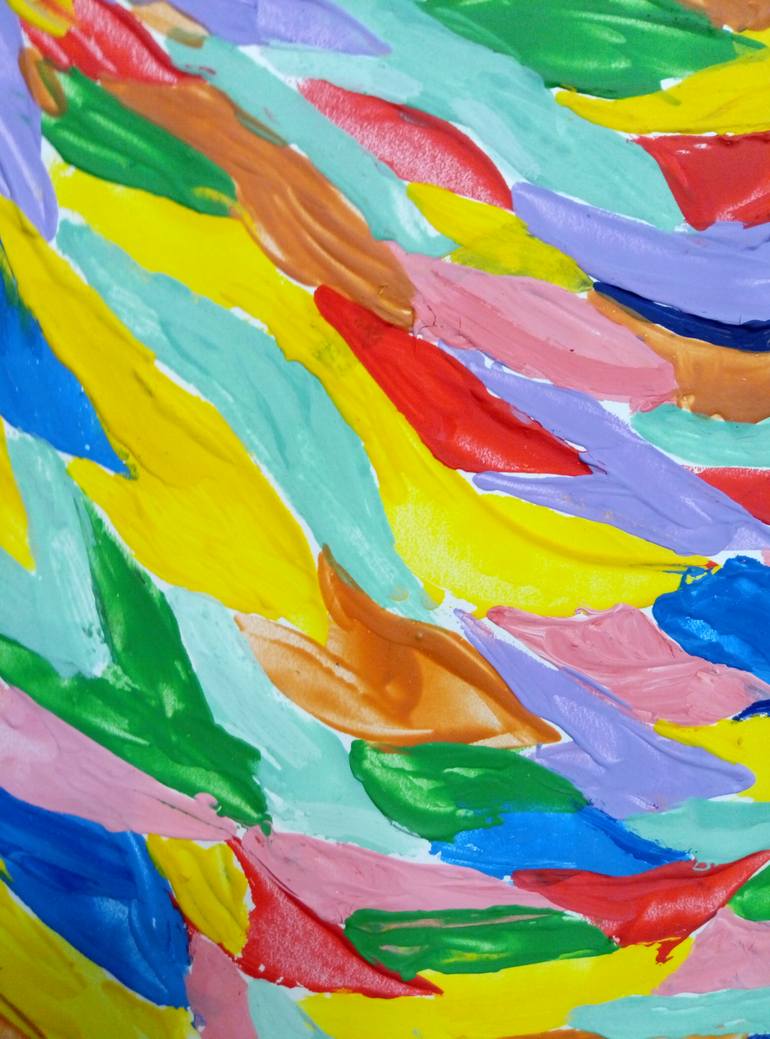 Original Abstract Botanic Painting by Kyrylo Bondarenko