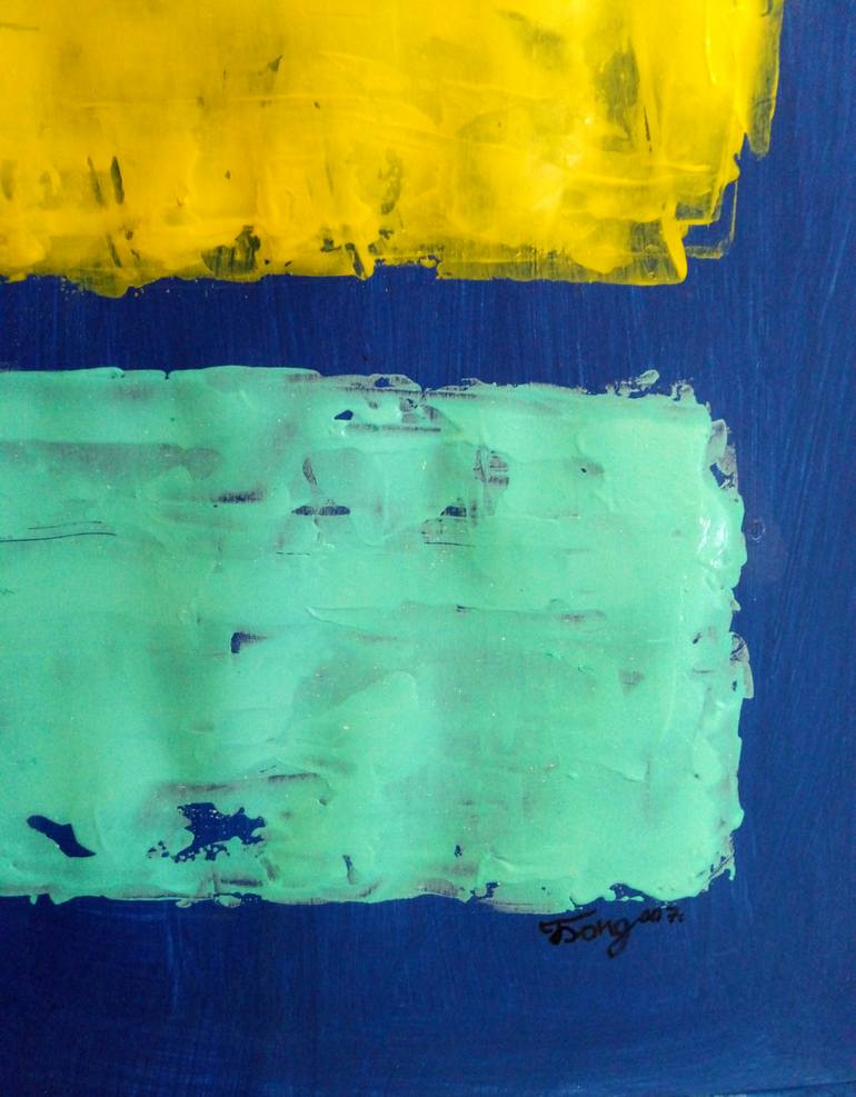 Original Abstract Expressionism Abstract Painting by Kyrylo Bondarenko