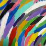 This painting was inspired by a trip to Bhutan. I really like to paint abstract pictures. I paint them with the feelings and energy of the inner body. The painting brings positive emotions and energy. Bright colors, multi-colored, pleasing to the eye, red, blue. green yellow. The painting was painted on watercolor paper.. purple
red. You can hang a picture both vertically and horizontally. How do you like.