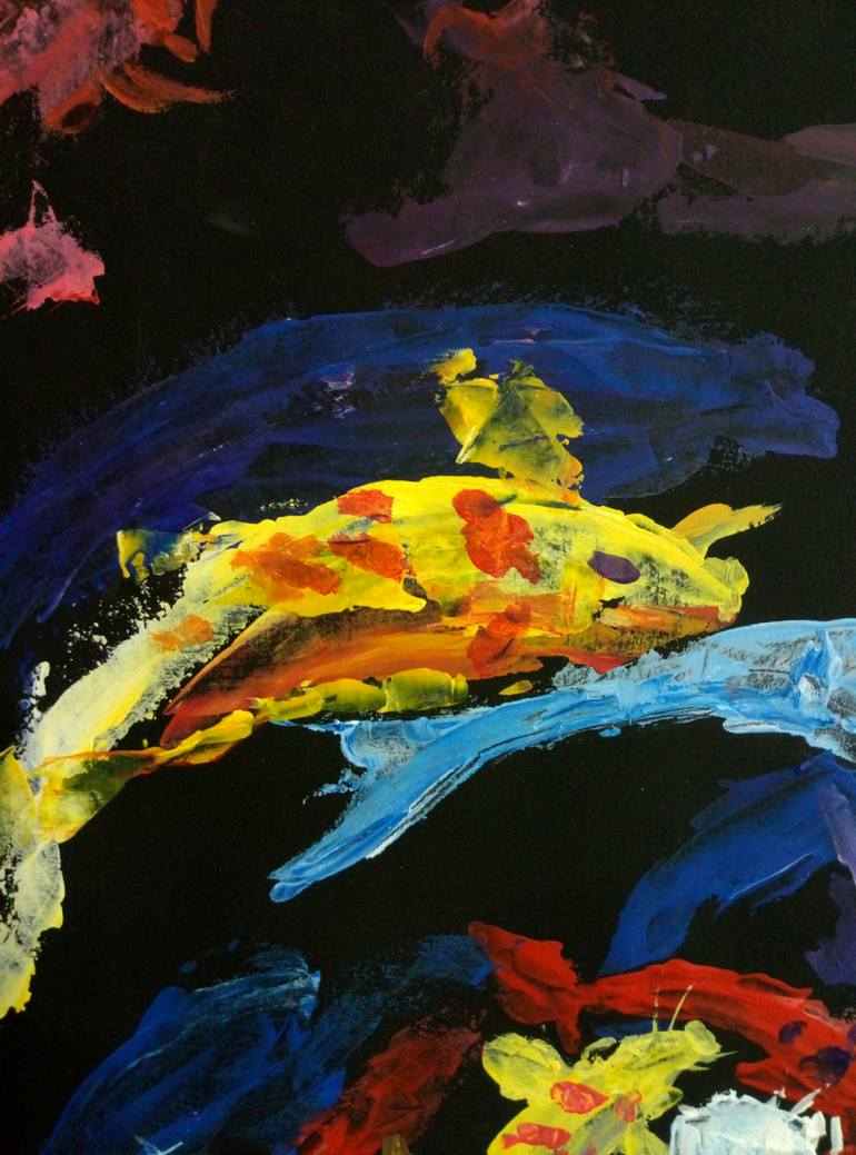 Original Impressionism Animal Painting by Kyrylo Bondarenko