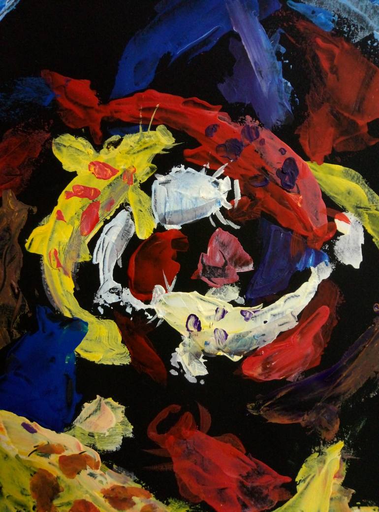 Original Impressionism Animal Painting by Kyrylo Bondarenko