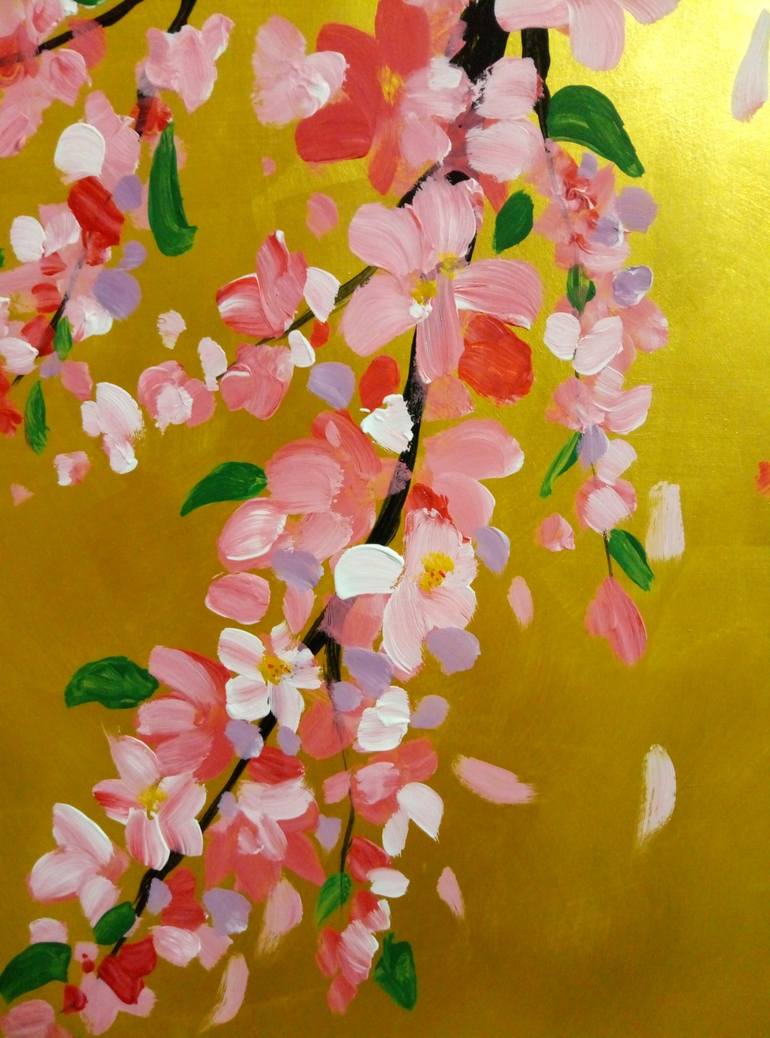 Original Impressionism Floral Painting by kyrylo bondarenko