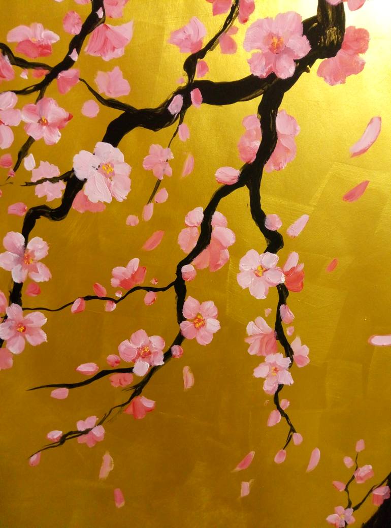 Original Impressionism Floral Painting by Kyrylo Bondarenko