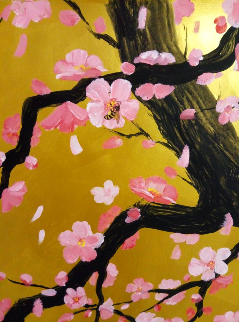 Original Impressionism Floral Painting by Kyrylo Bondarenko