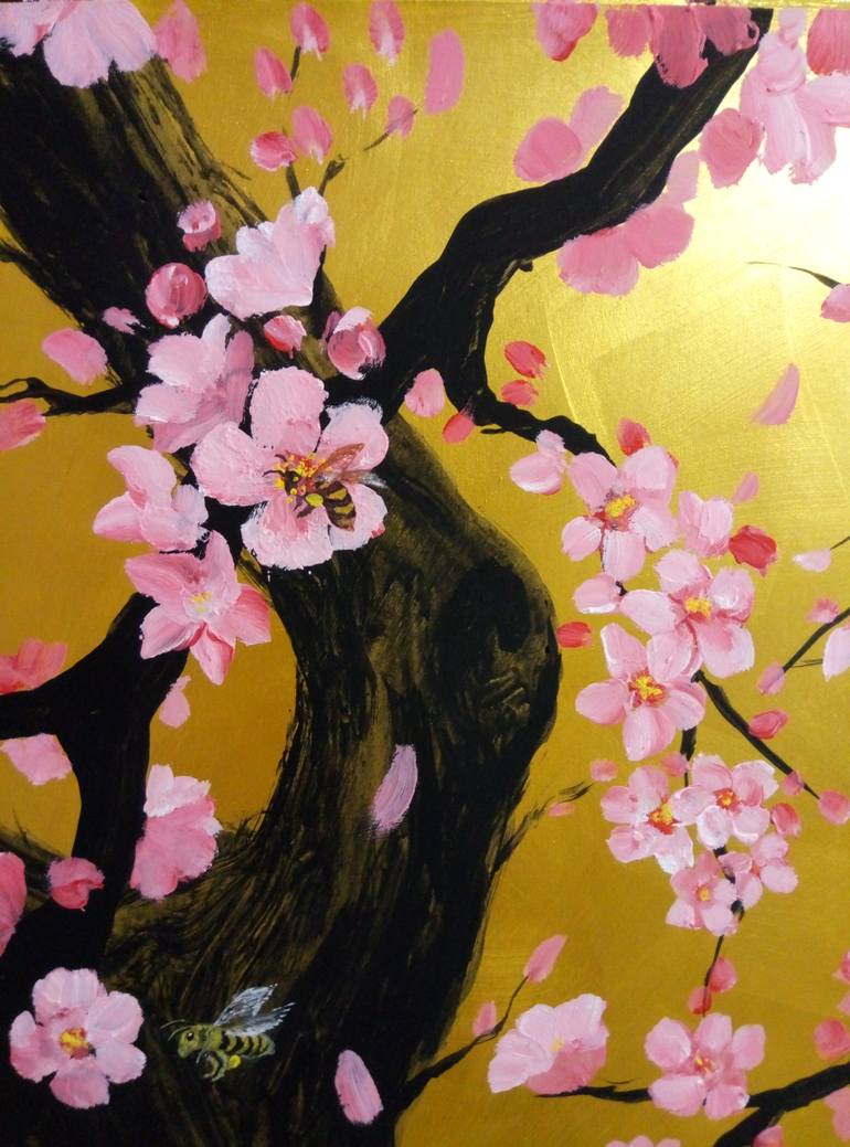 Original Impressionism Floral Painting by Kyrylo Bondarenko