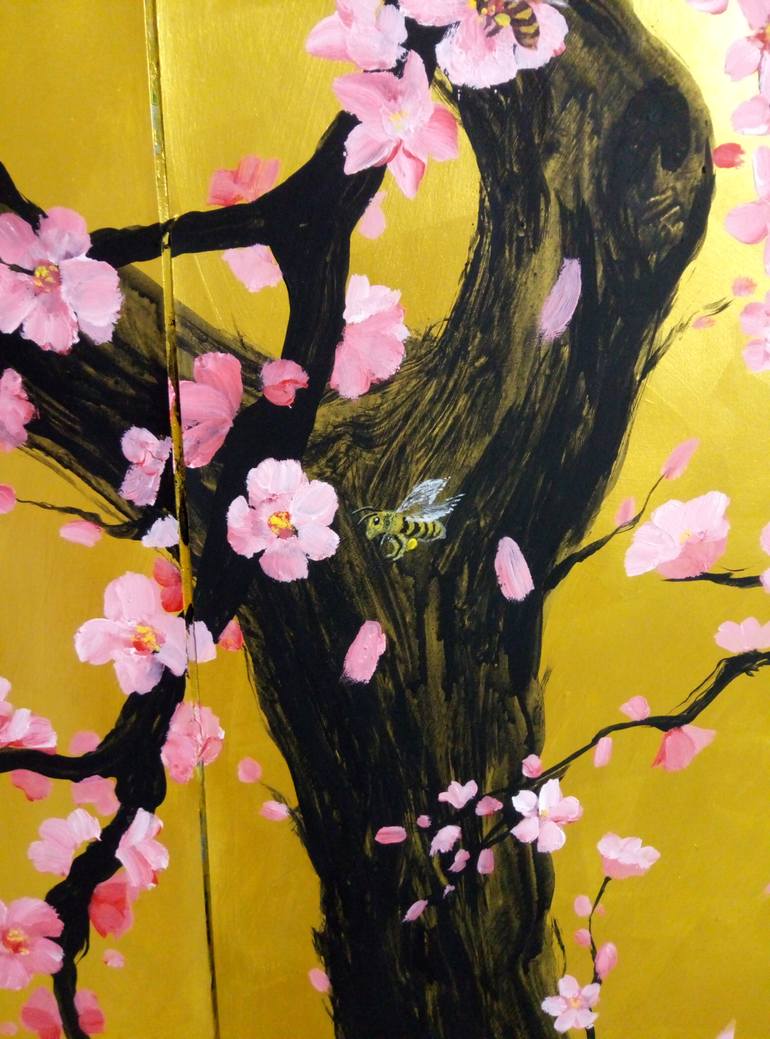 Original Impressionism Floral Painting by Kyrylo Bondarenko