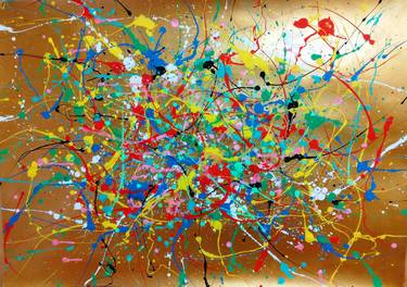 Original Pop Art Abstract Paintings by kyrylo bondarenko