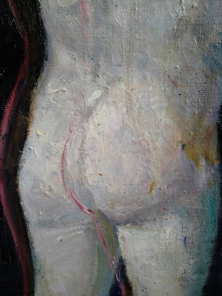 Original Figurative Nude Painting by kyrylo bondarenko