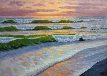 Original Impressionism Seascape Paintings by kyrylo bondarenko