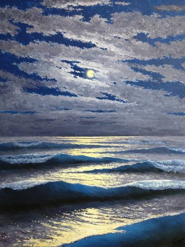 Original Impressionism Seascape Paintings by kyrylo bondarenko