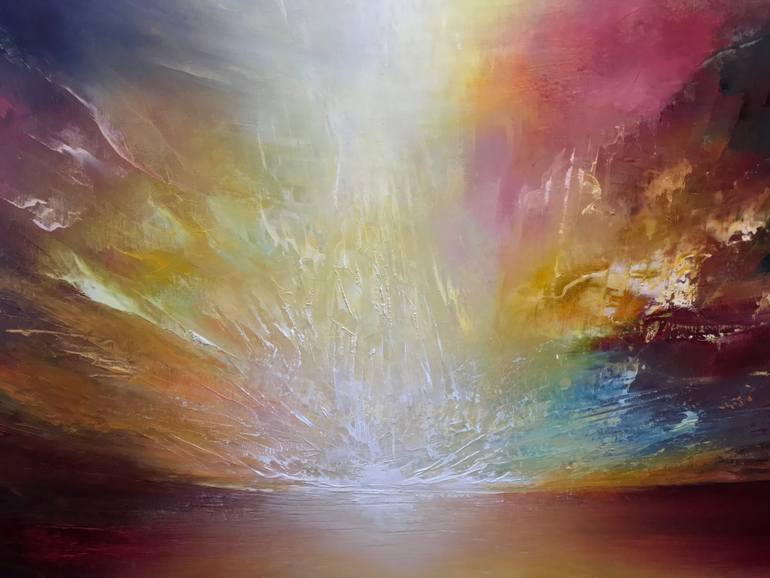 Original Abstract Nature Painting by Paul Kingsley Squire