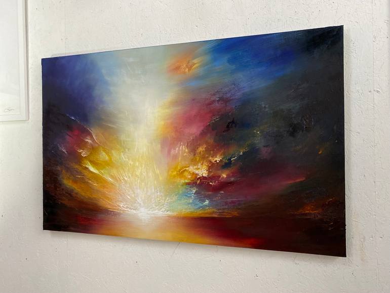 Original Abstract Nature Painting by Paul Kingsley Squire