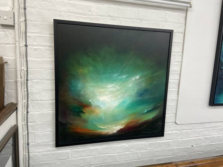 Original Abstract Landscape Painting by Paul Kingsley Squire