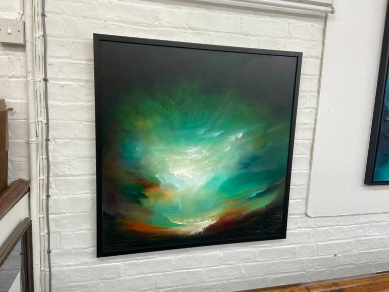 Original Abstract Landscape Painting by Paul Kingsley Squire