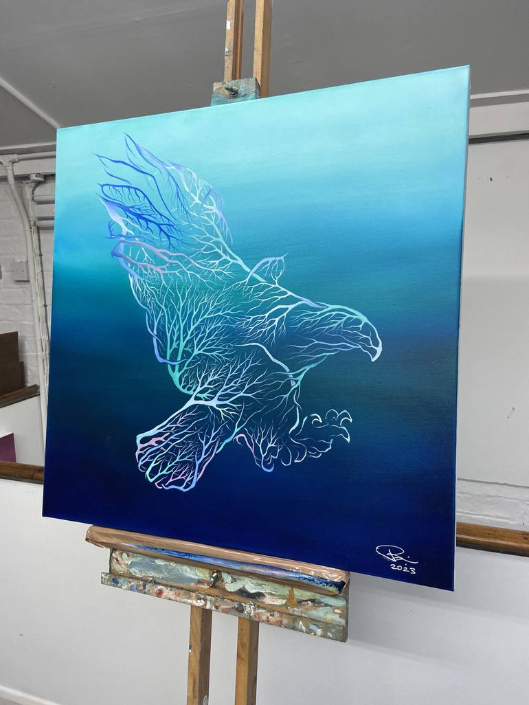 Original Figurative Animal Painting by Paul Kingsley Squire