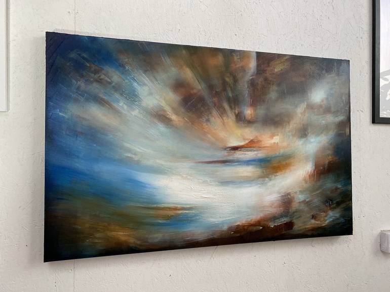 Original Abstract Nature Painting by Paul Kingsley Squire
