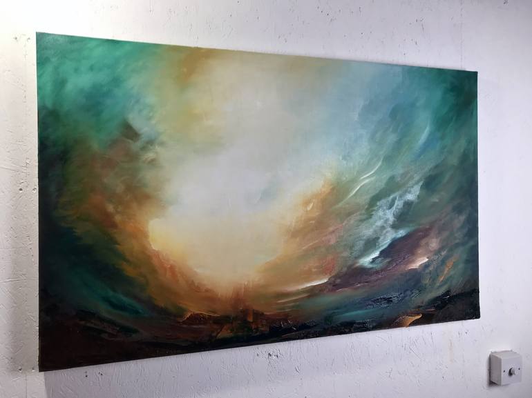 Original Abstract Nature Painting by Paul Kingsley Squire