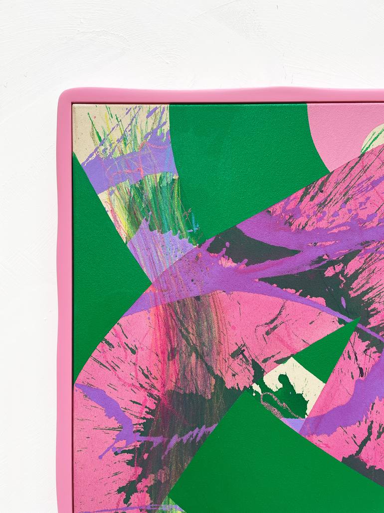 Original Abstract Expressionism Abstract Painting by Nina Minnebo