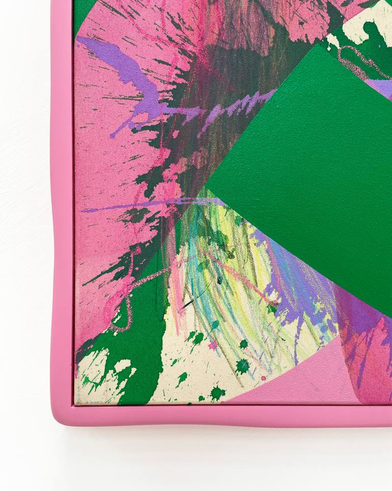 Original Abstract Expressionism Abstract Painting by Nina Minnebo